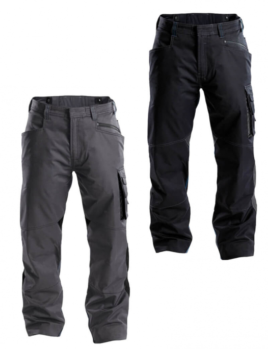 hose, bundhose, spectrum, dassy, work, arbeit, grau, schwarz, wasserabweisend, cordura, kfz, mechaniker, bau, metall, zweirad, werkstatt, berufskleidung, arbeitshose, berufsbekeidung-Dassy Spectrum Arbeitshose Herren - 250g/m²-DA-200892