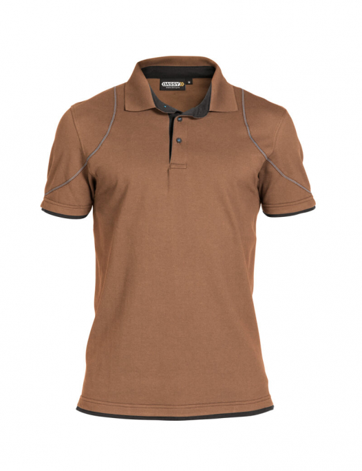 dassy, poloshirt, shirt, orbital, zweifarbig, schreiner, tischler, holzverarbeit - Dassy-Dassy Orbital Poloshirt Herren - 220 g/m²-DA-710011
