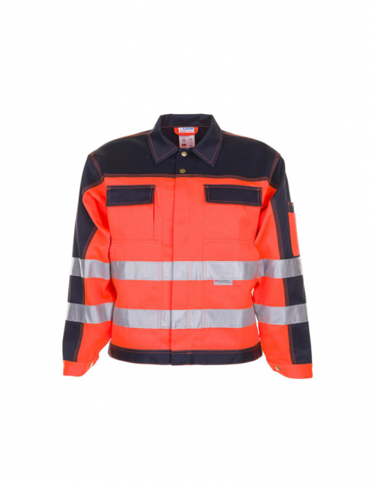 planam, warnschutz, schutzbekleidung, arbeit, work, reflektion, gelb, orange, warn, bundjacke, jacke, 200, 2006, müllmann, müll, deponie, straßenbau, strassenbau, feuerwehr, bau-Planam Bundjacke Warnschutz-PL-200