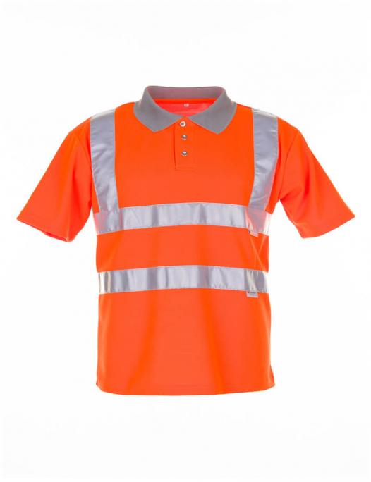 planam, warnschutz, schutzbekleidung, arbeit, work, reflektion, gelb, orange, warn, poloshirt, polo, shirt, 209, 2098, müllmann, müll, deponie, straßenbau, strassenbau, feuerwehr, bau, arbeitskeidung-Planam Poloshirt Warnschutz-PL-209