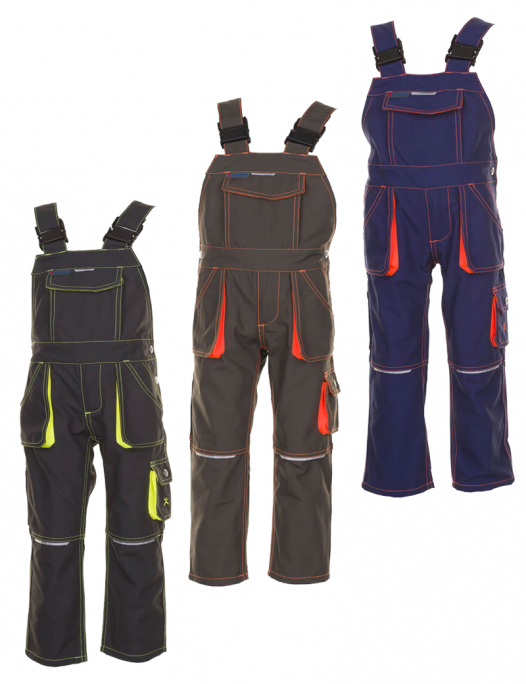 planam, basalt, neon, junior, work, latzhose, hose, kinder, kids, jungs, mädchen, jungen, spielen, toben, robust,612, 6120, 6121, 6122, kindergarten, kinderlatzhose-Planam Latzhose Junior-PL-612