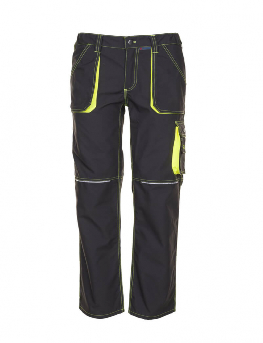 planam, basalt, neon, arbeit, work, bundhose, hose, lang, männer, herren, damen, - Planam-Planam Arbeitshose Basalt Neon-PL-622