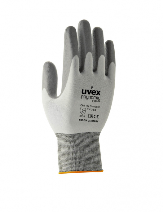 uvex, schutz, handschuhe, phynomic, leicht, atmungsaktiv, montage, kleinarbeiten, präzision, foam, lebensmittel, verpackung, psa, schutzausrüstung-Uvex Phynomic foam Handschuhe-UV-60050