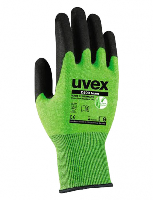  - Uvex-Uvex D500 foam Schnittschutz-Handschuhe-UV-60604